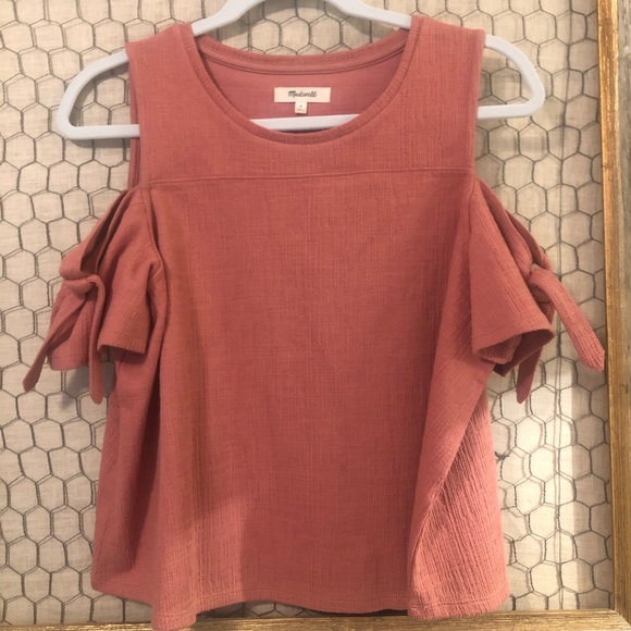 Madewell Tops - Skylark Cold Shoulder Top